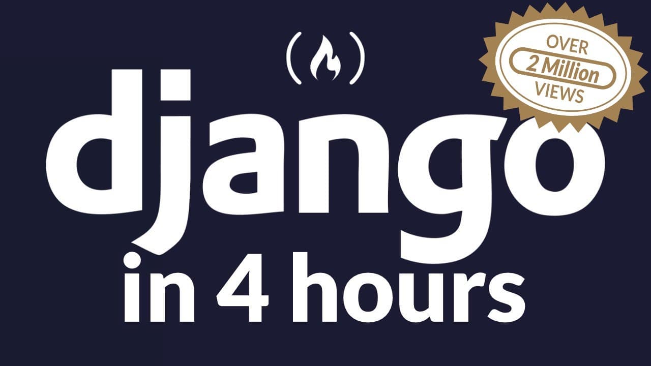 Thumbnail for Python Django Web Framework - Full Course for Beginners