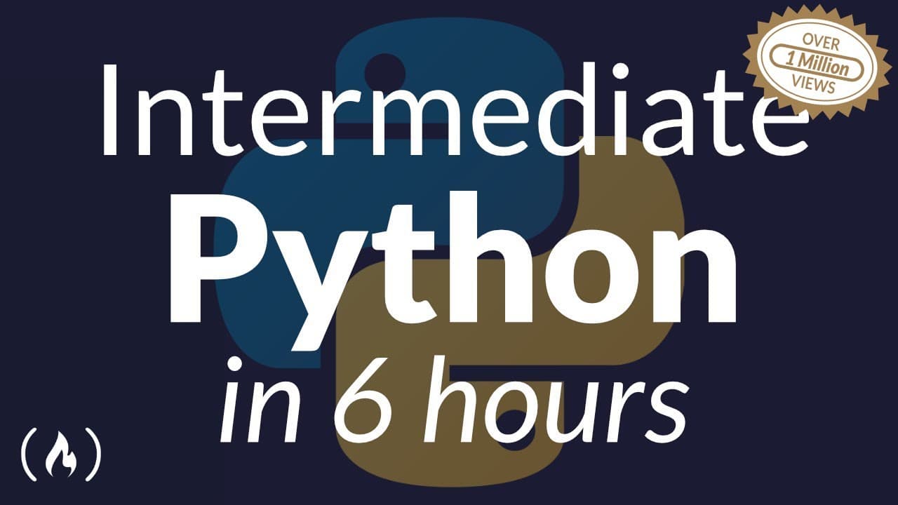 Thumbnail for Intermediate Python Programming Course