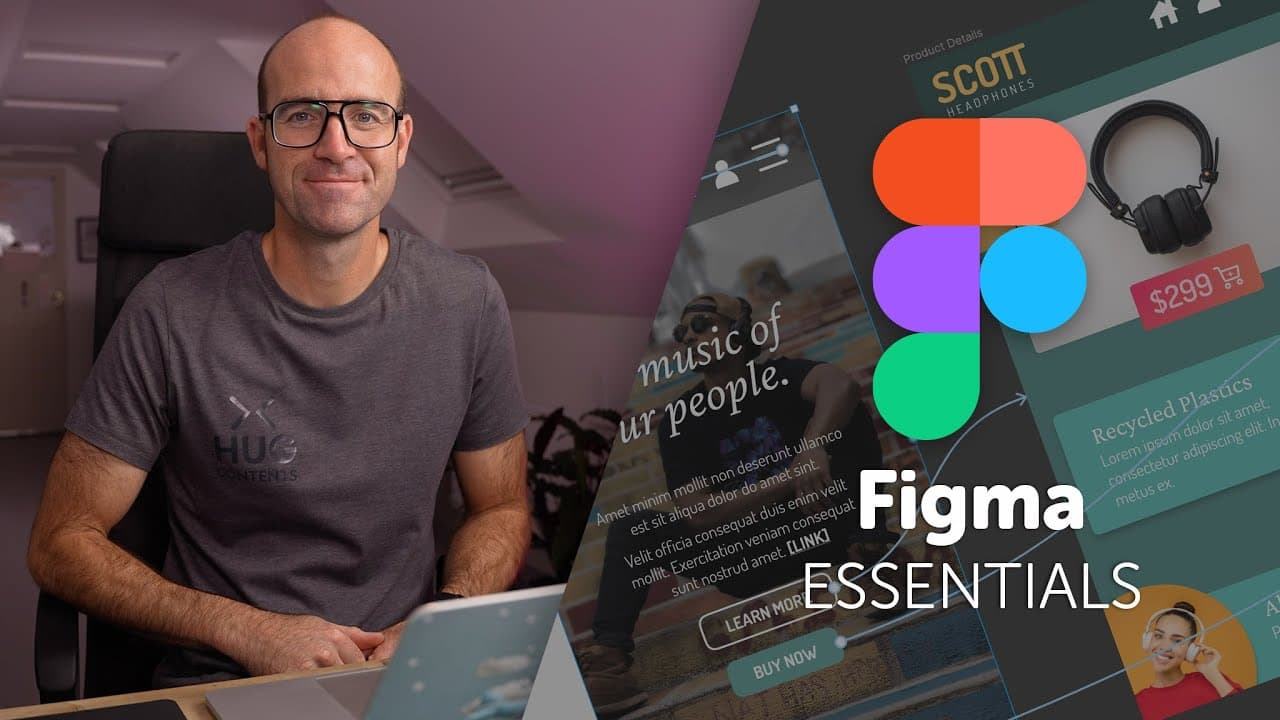 Thumbnail for Free Figma UX Design UI Essentials Course