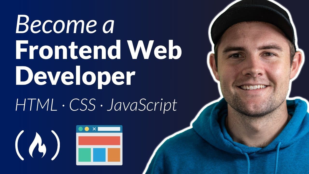 Thumbnail for Frontend Web Development Bootcamp Course (JavaScript, HTML, CSS)